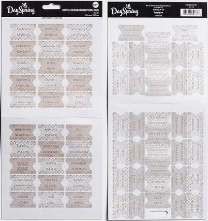 BIBLE TABS-HOPE & ENCOURAGEMENT