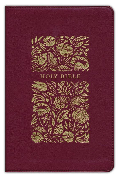 The KJV Study Bible, Indexed [Crimson Bouquet]