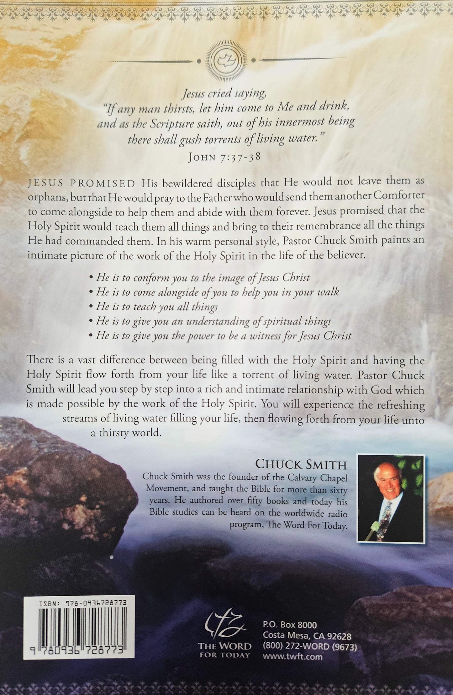 Living Water: The Power of the Holy Spirit in Your Life