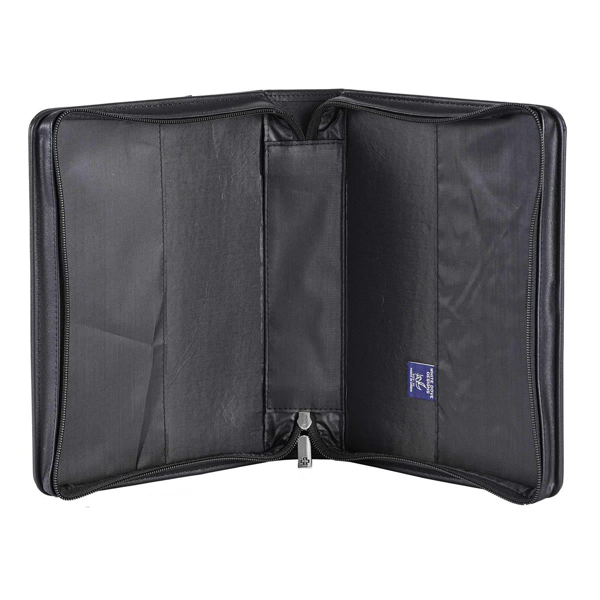 BIBLE CASE CLASSIC FAUX LEATHER BLACK XL