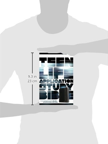 NLT Teen Life Application Study Bible (LeatherLike, Black)