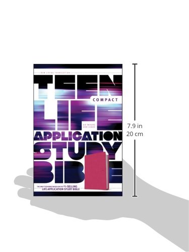 NLT Teen Life Application Study Bible, Compact Edition (LeatherLike, Pink)