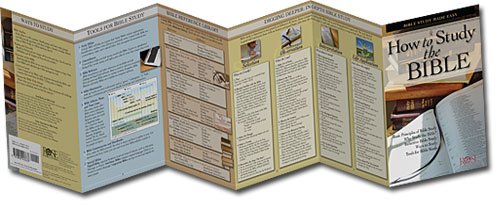 PAMPHLET - How to Study the Bible: Bible Study Made Easy