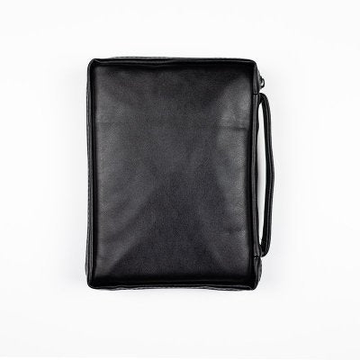 Black with Cross, Imitation Leather Bible Cover