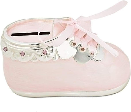 Roman 2.5" H GIRL SHOE BANK