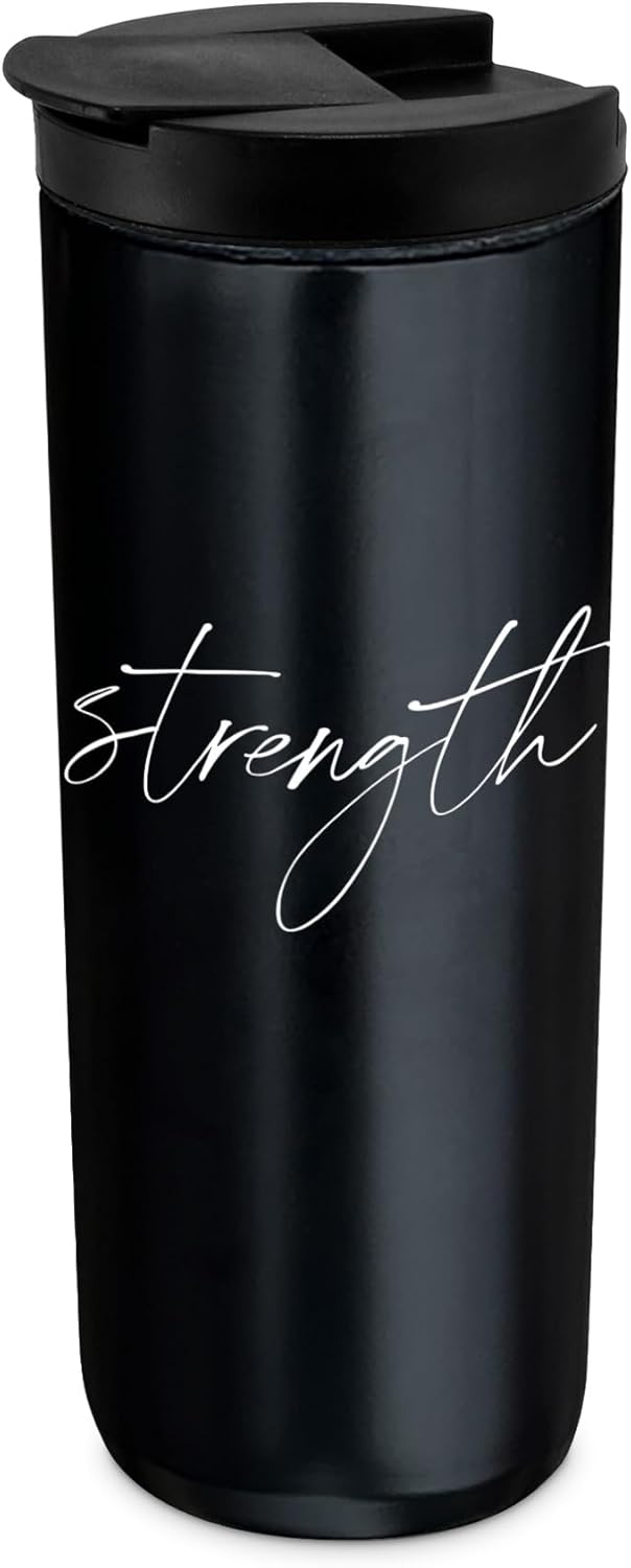 Tumbler With Lid 20 Ounce Stainless Steel Strength
