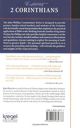 Exploring 2 Corinthians (John Phillips Commentary Series)