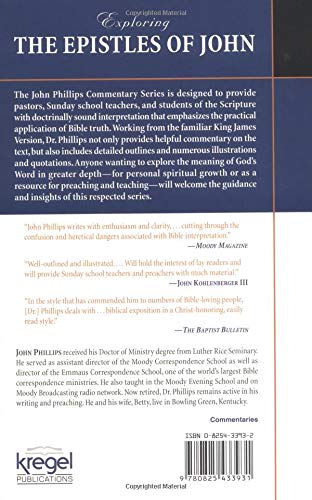 Exploring the Epistles of John (John Phillips Commentary Series)