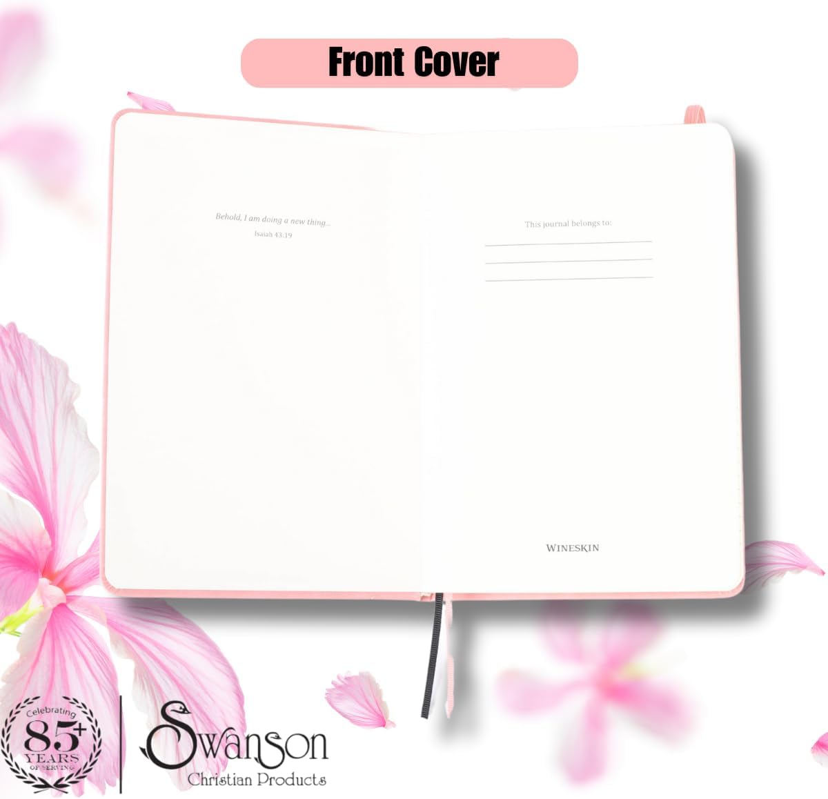 Pink Wineskin Notebook College Ruled