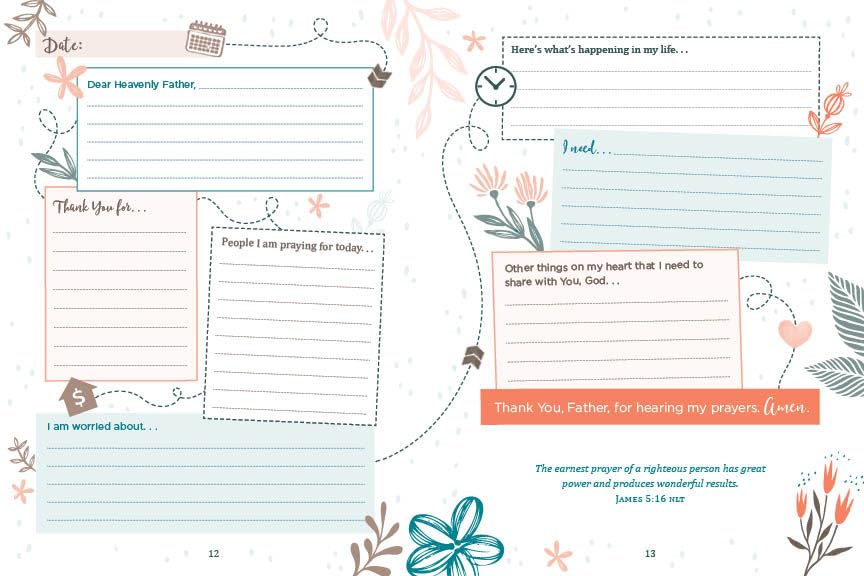 The Everyday Prayer Map Journal for Women (Faith Maps)