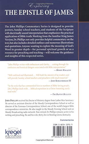 Exploring the Epistle of James (John Phillips Commentary Series)
