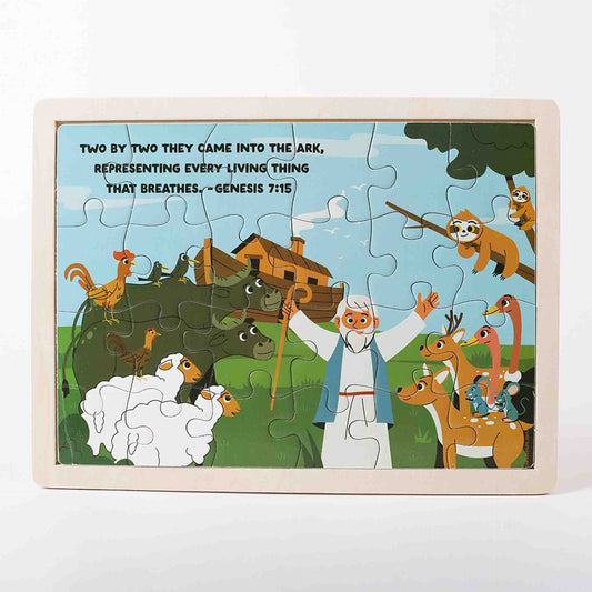 Wooden Puzzle – Noah’s Ark