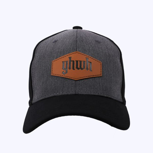 YHWH Hat Grey and Black