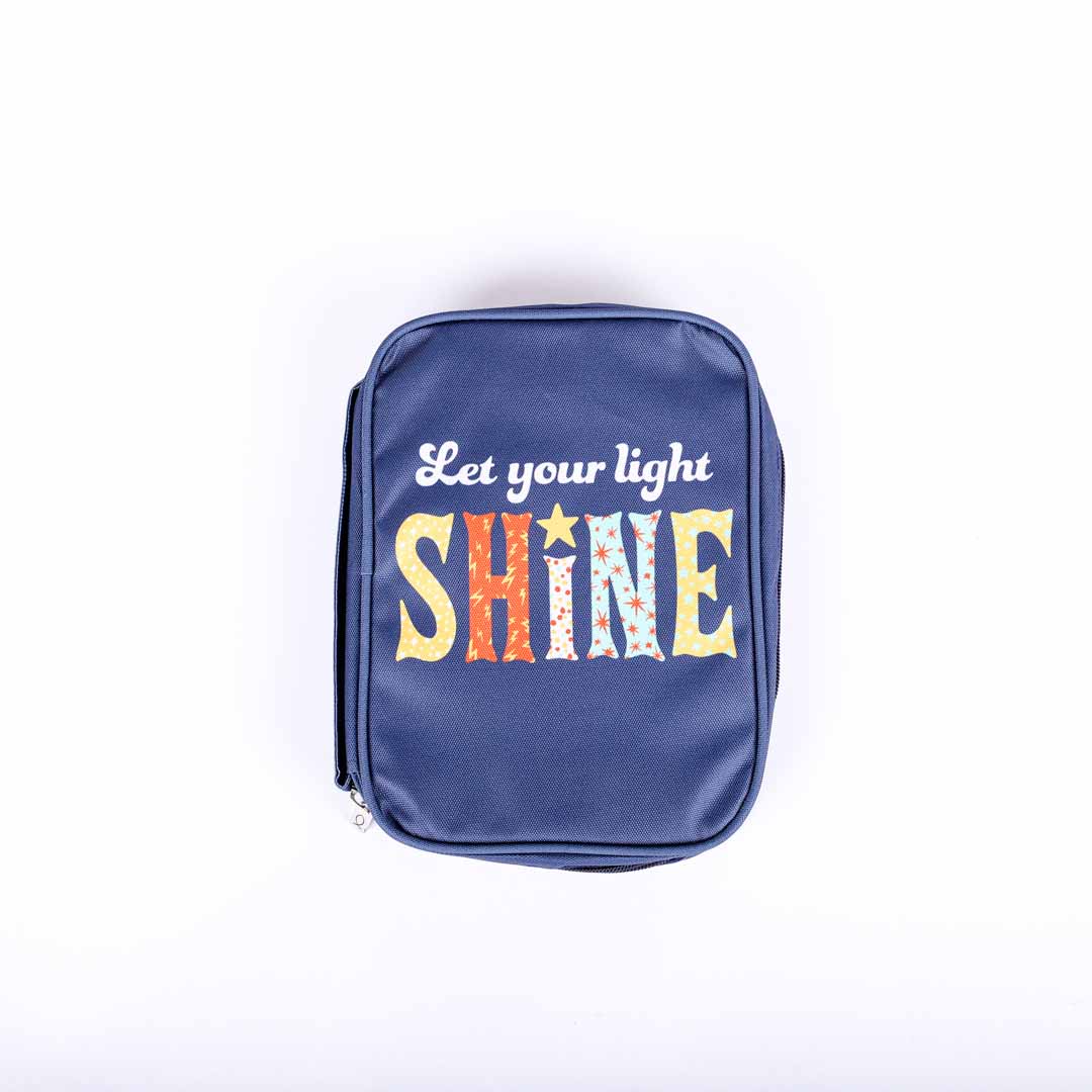 BIBLE COVER – CANVAS – SHINE – L