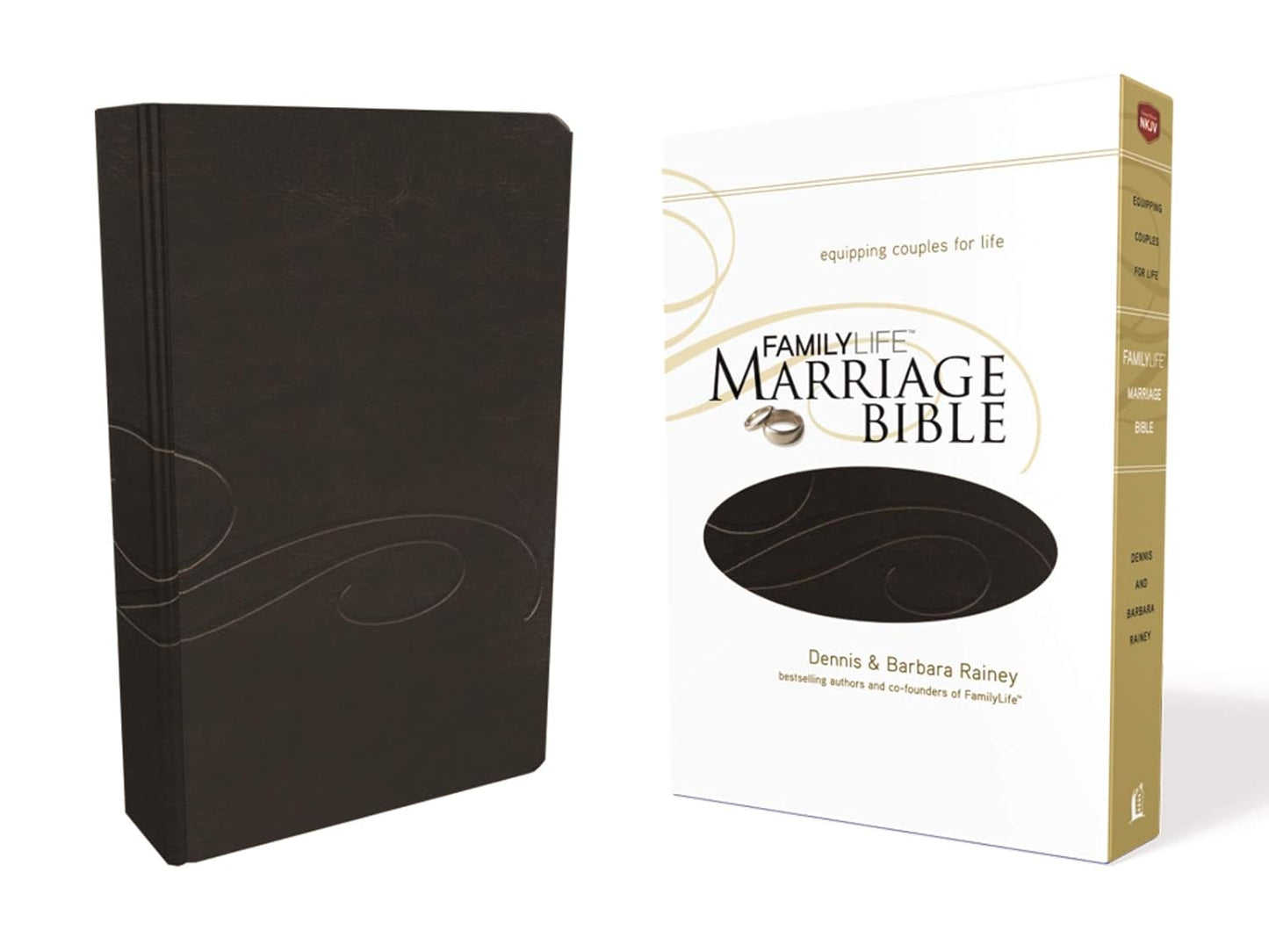 NKJV, FamilyLife Marriage Bible, Leathersoft, Brown: Equipping Couples for Life