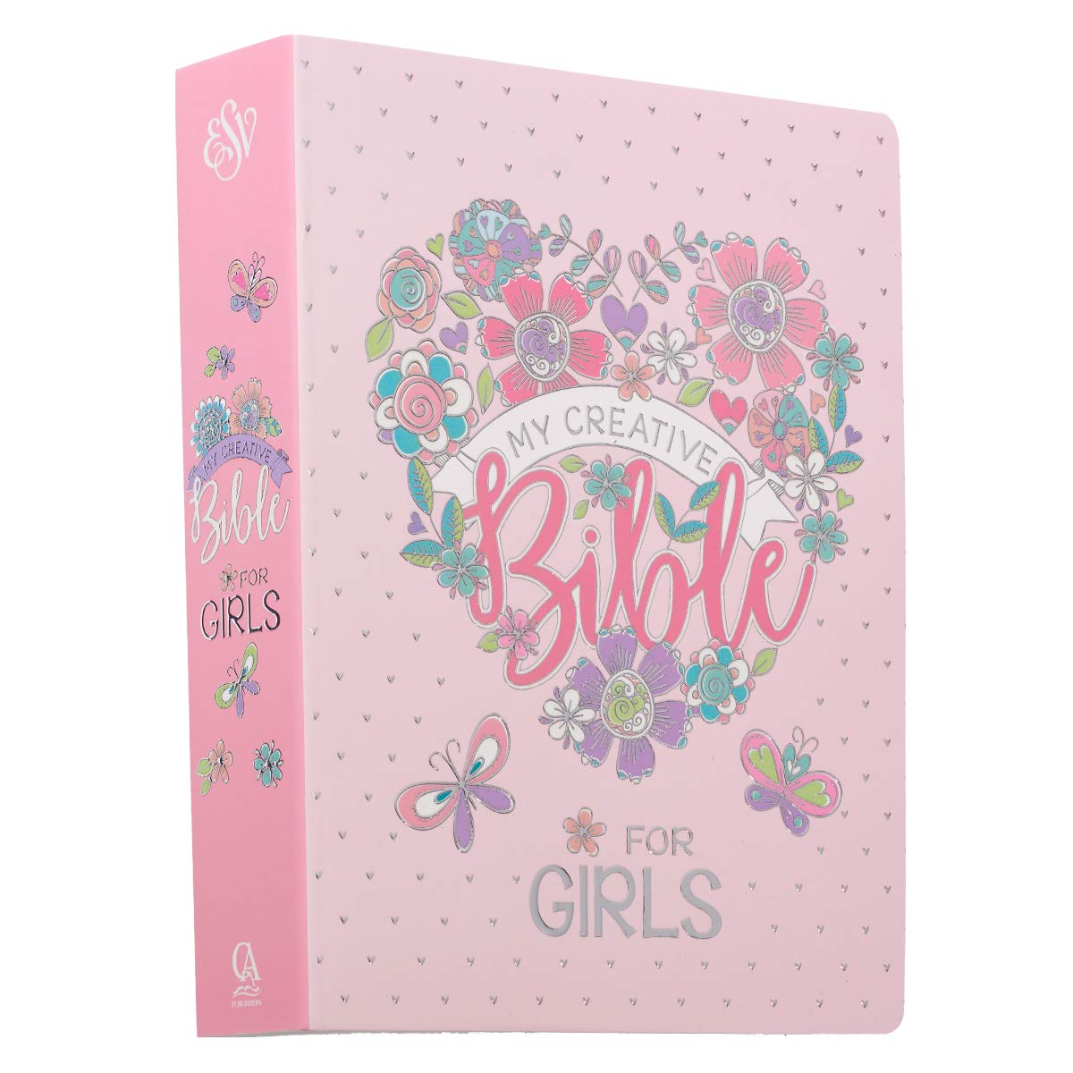 ESV Holy Bible, My Creative Bible For Girls, Hardcover w/Ribbon Marker, Illustrated Coloring, Journaling and Devotional Bible
