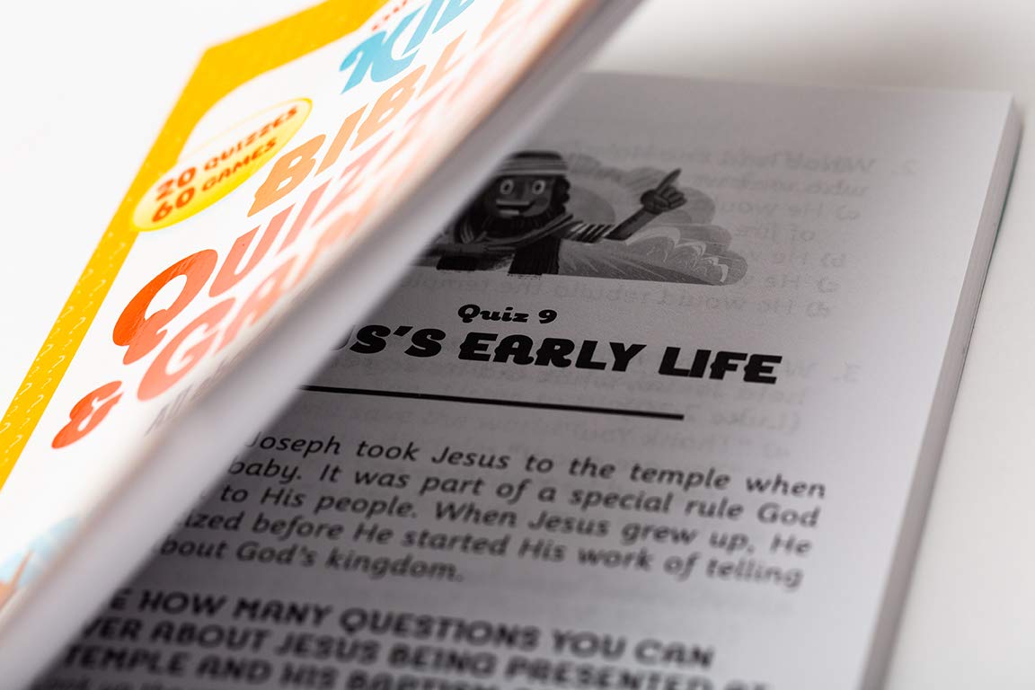 Our Daily Bread for Kids: Bible Quizzes & Games: All about Jesus