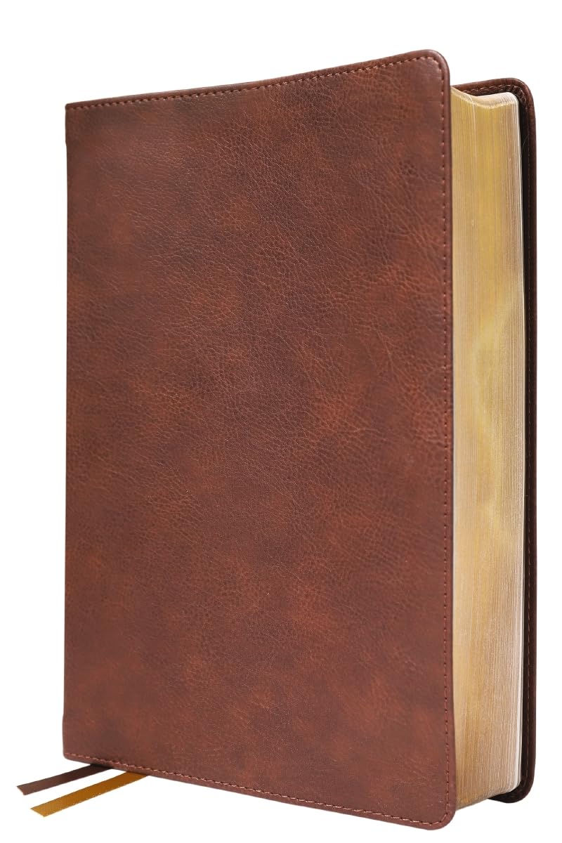 NKJV, Thompson Chain-Reference Bible, Leathersoft, Brown, Red Letter, Comfort Print