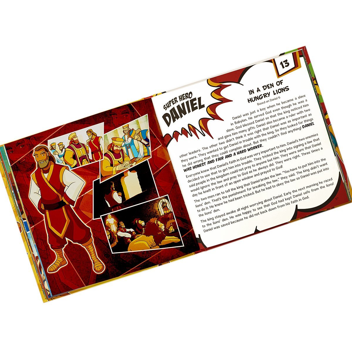 Super Heroes Storybook: Strong and Brave Bible Heros Who Changed the World For Jesus