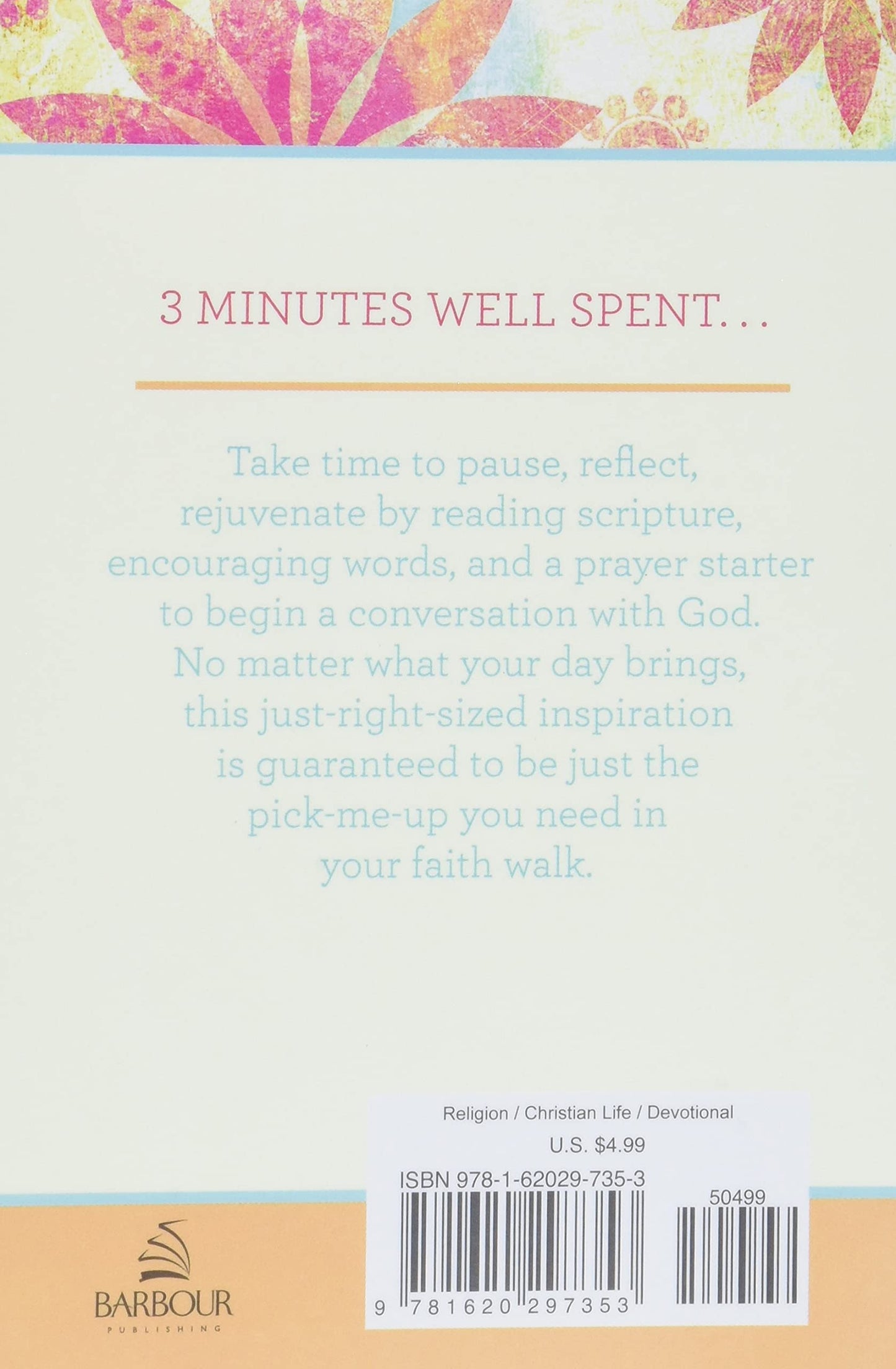 3-Minute Devotions for Women: 180 Inspirational Readings for Her Heart