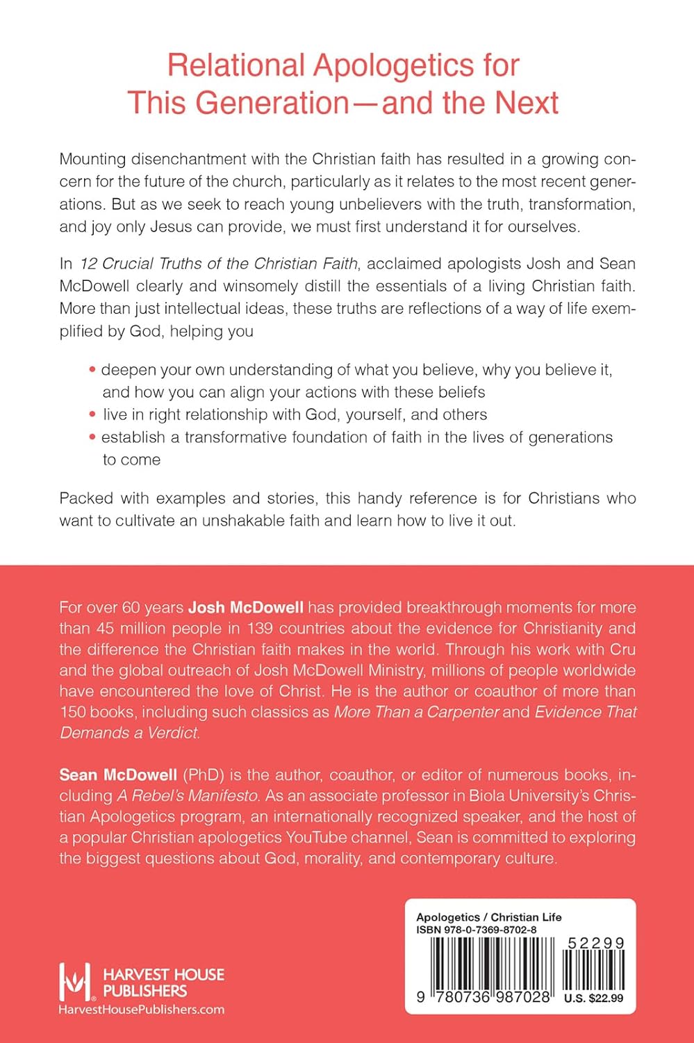 12 Crucial Truths of the Christian Faith: Building Our Lives on the Unshakable Foundation of God’s Word