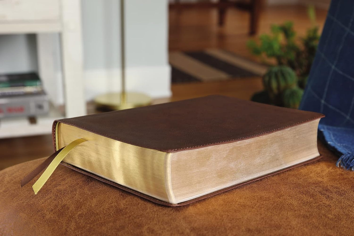 NKJV, Thompson Chain-Reference Bible, Leathersoft, Brown, Red Letter, Comfort Print