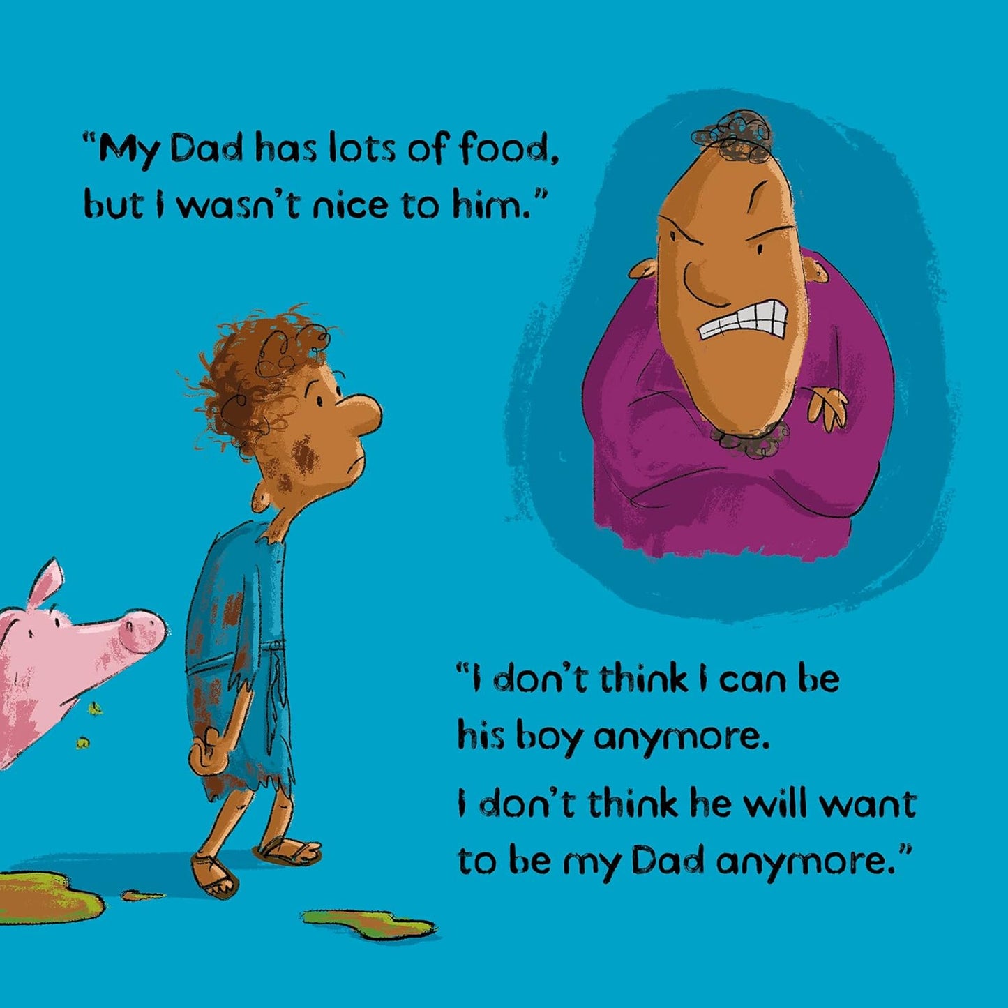 The Dad Who Never Gave Up: (An engaging retelling of the Bible story of the prodigal son for toddlers / kids ages 2-4)