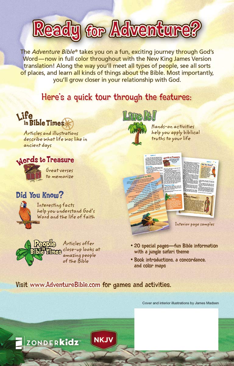 NKJV, Adventure Bible