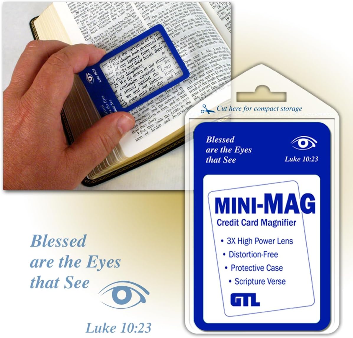 Mini-Mag Wallet Magnifier