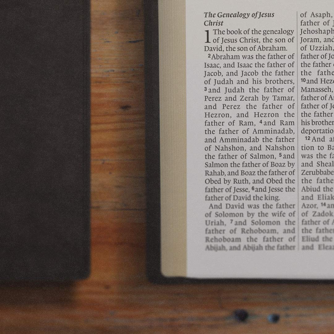 ESV Super Giant Print Bible (TruTone, Black)