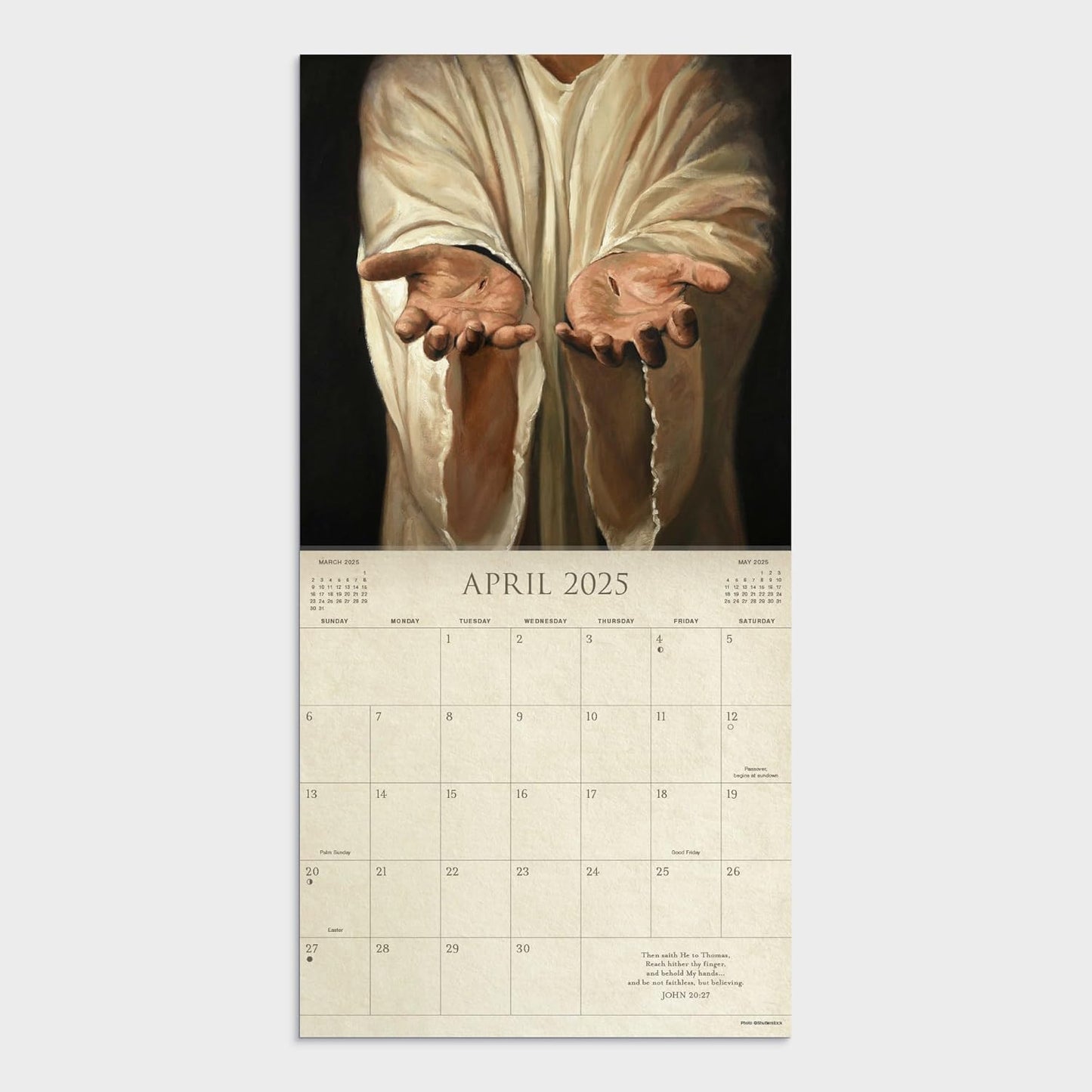 Light of the World: Featuring Scripture from the King James Bible - 2025 Premium Inspirational Wall Calendar