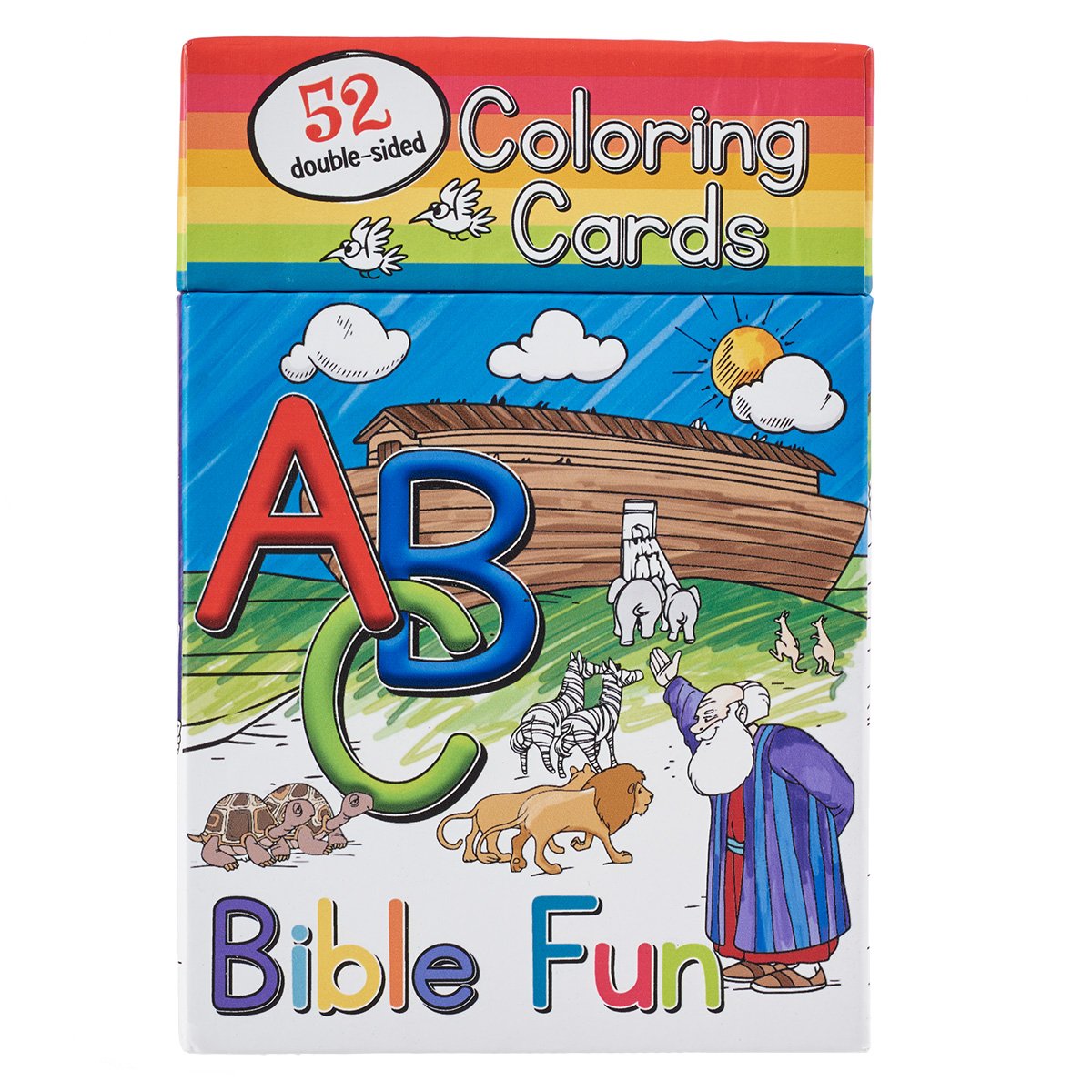 52 Coloring Cards for Kids: ABC Bible Fun