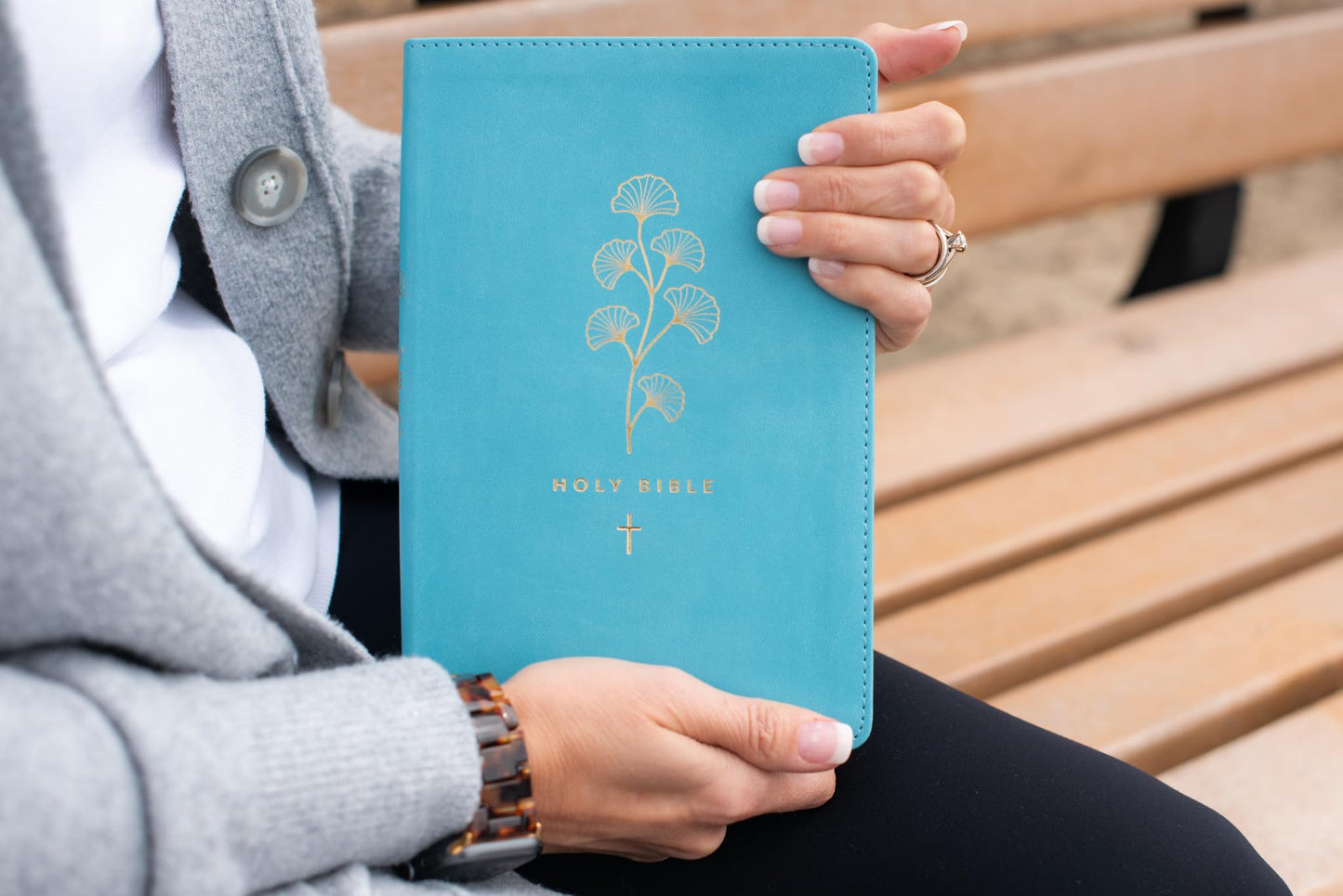 Premium Gift Bible NLT (LeatherLike, Teal, Red Letter)
