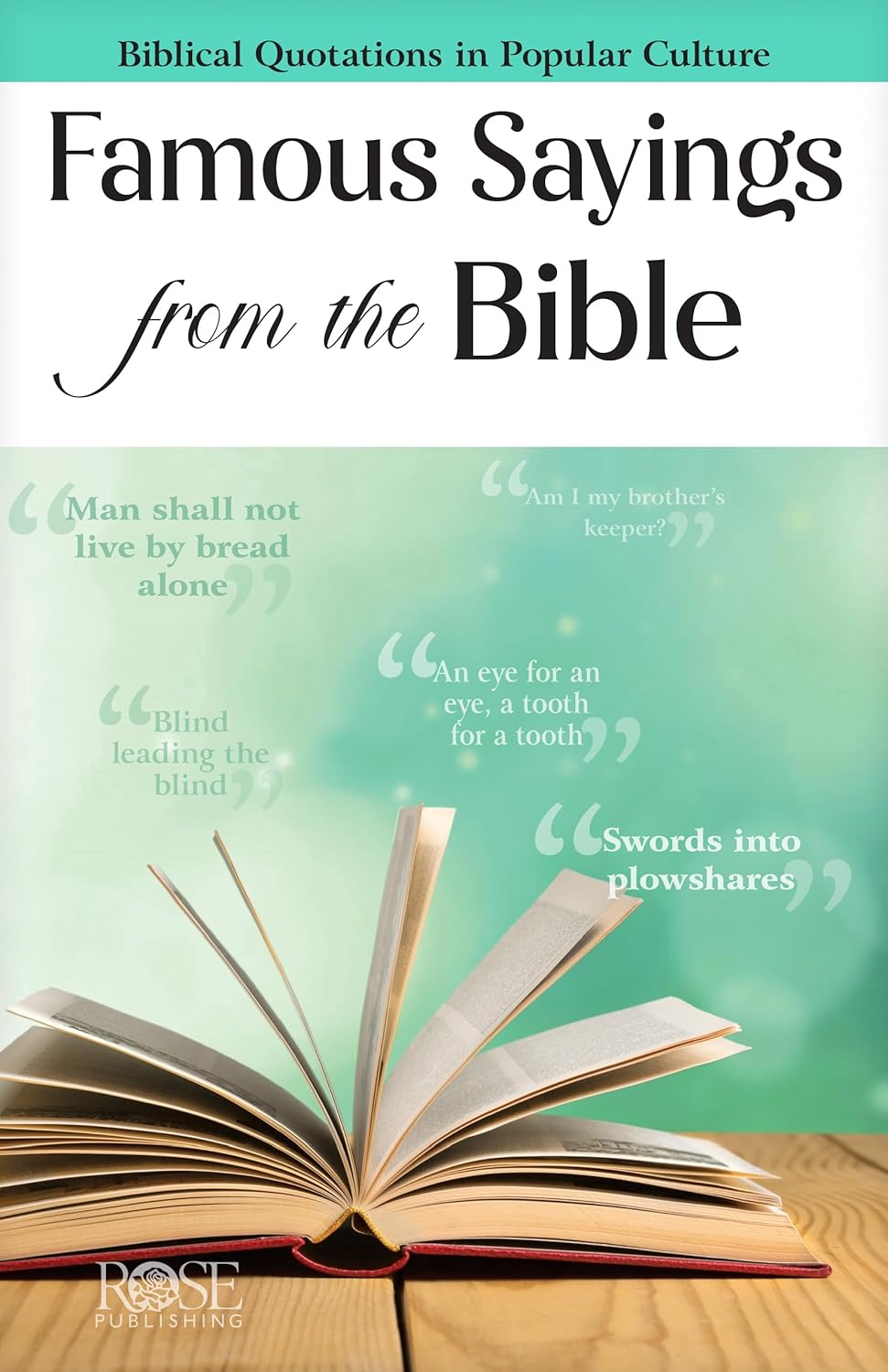 Famous Sayings from the Bible Pamphlet
