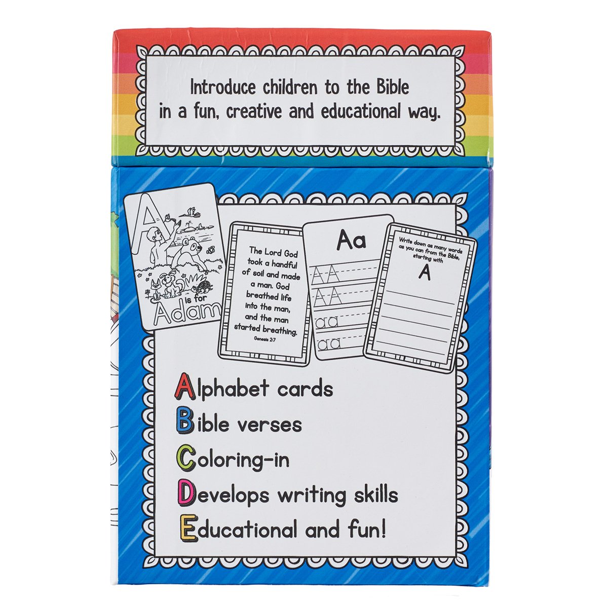 52 Coloring Cards for Kids: ABC Bible Fun