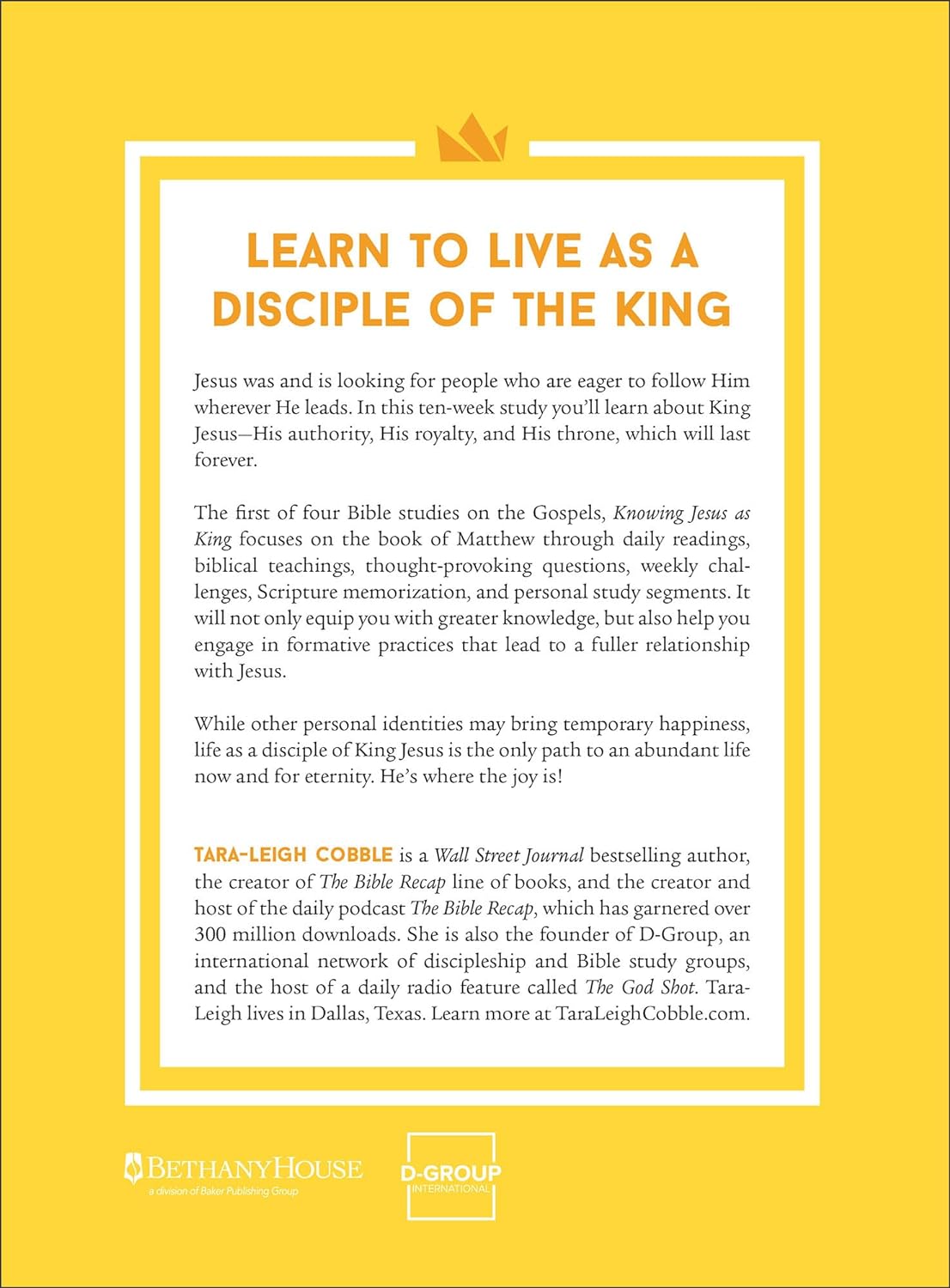 Knowing Jesus as King: A 10-Session Study on the Gospel of Matthew