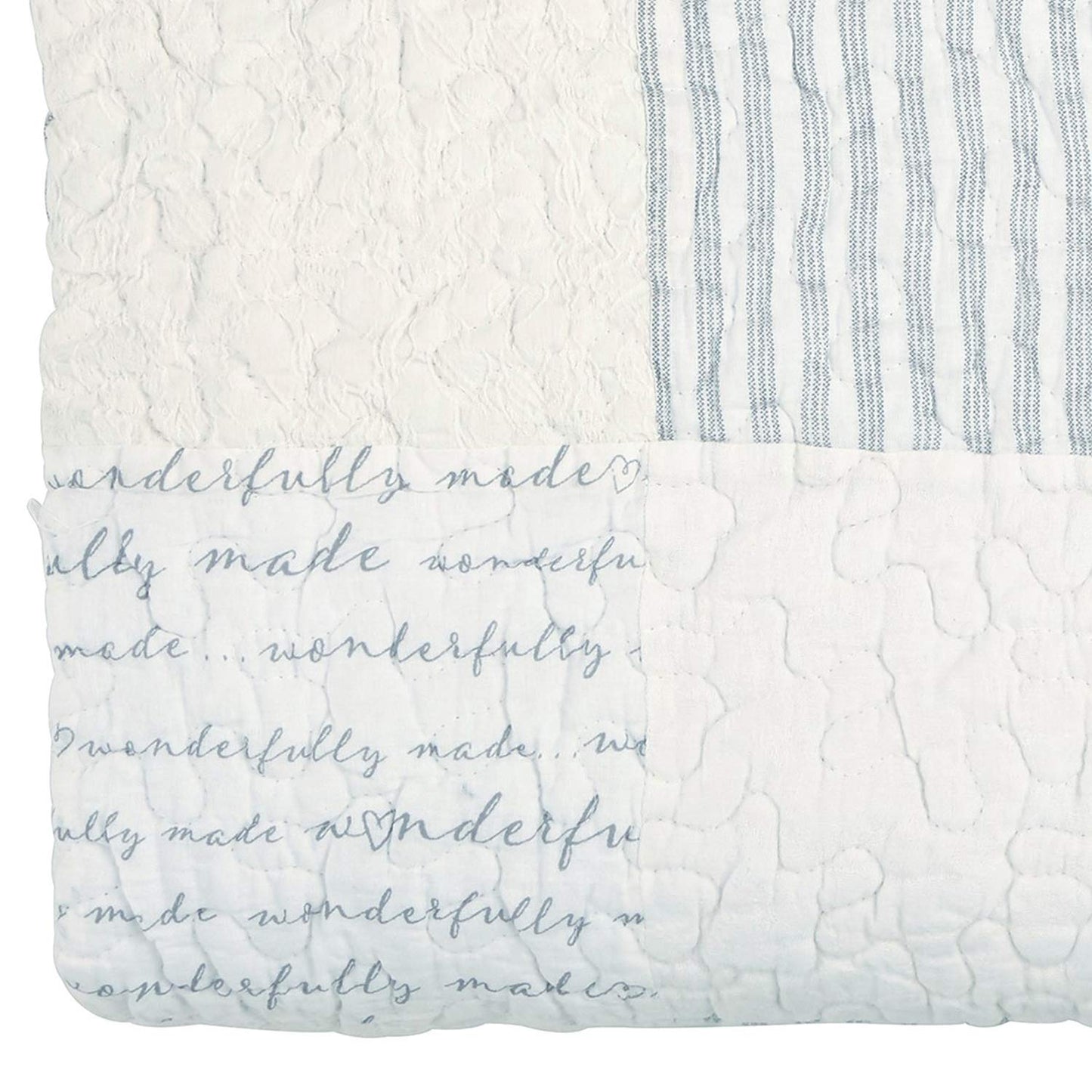 Stephan Baby Heirloom-Quality Pieced Crib Quilt, Wonderfully Made