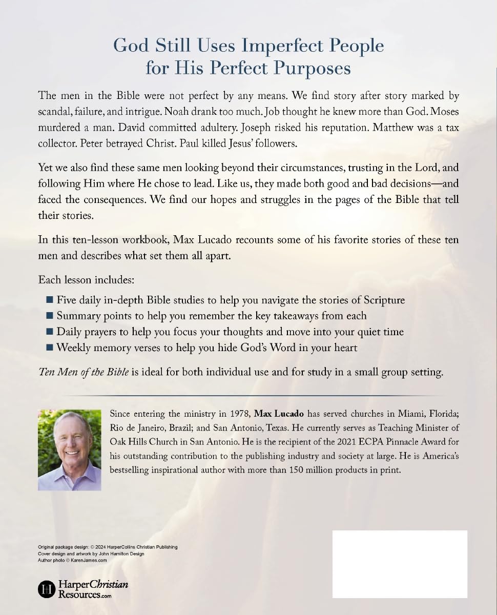 Ten Men of the Bible Updated Edition: How God Used Imperfect People to Change the World