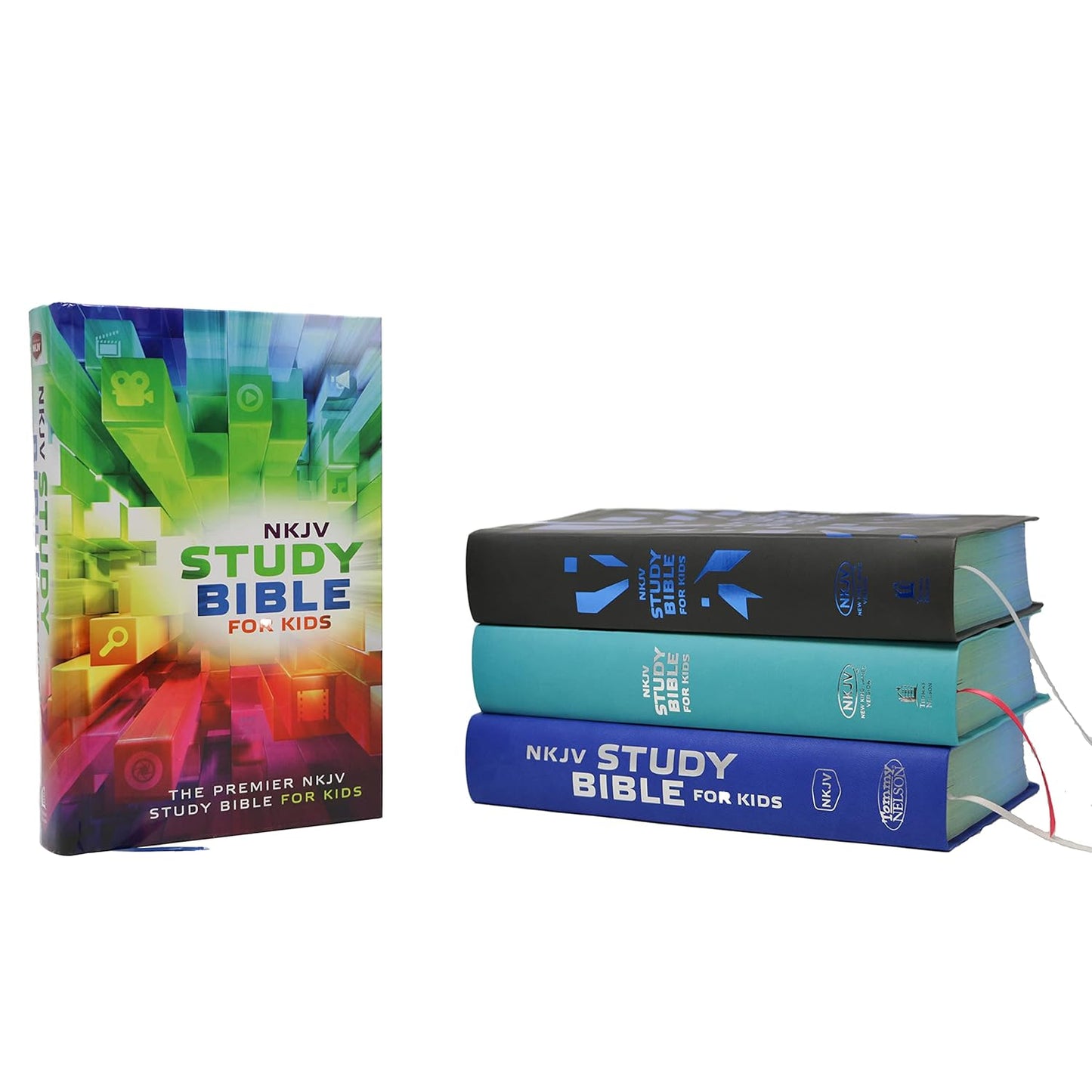 NKJV, Study Bible for Kids, Flexcover: The Premier NKJV Study Bible for Kids