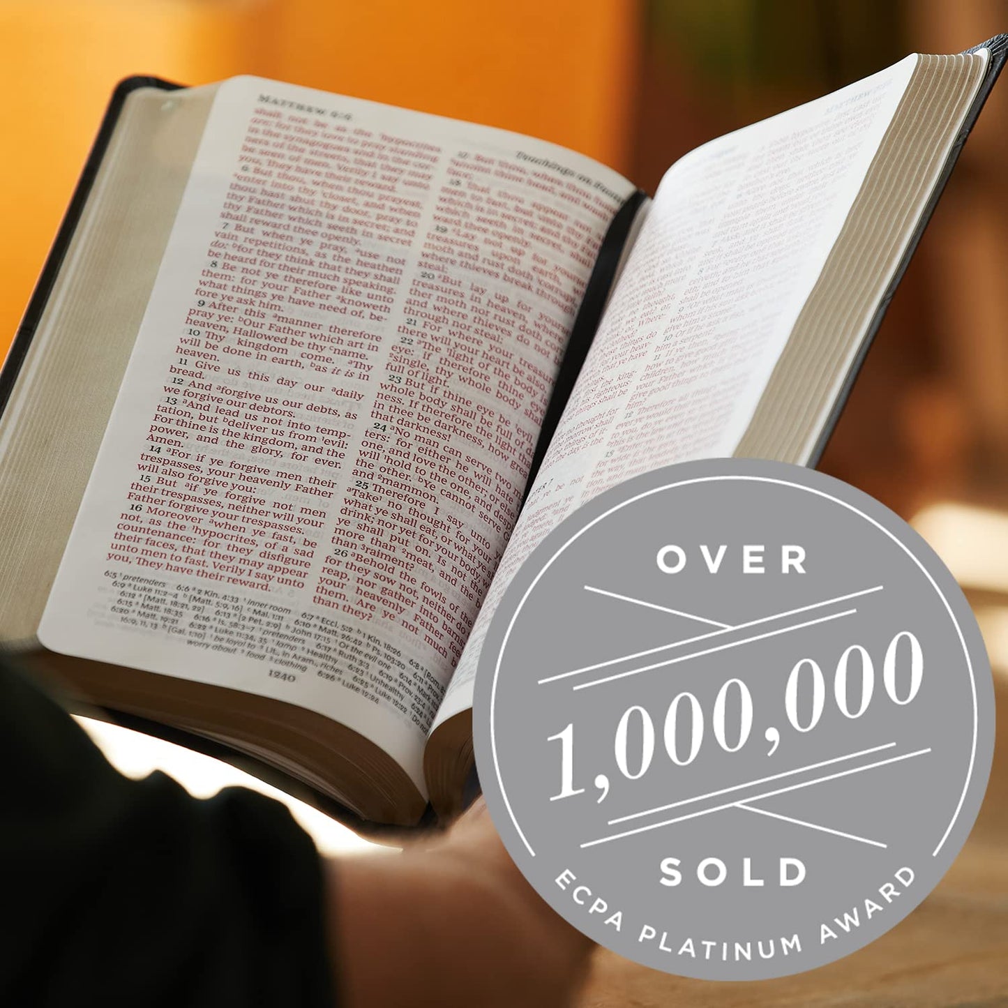 KJV Holy Bible, Personal Size Giant Print Reference Bible