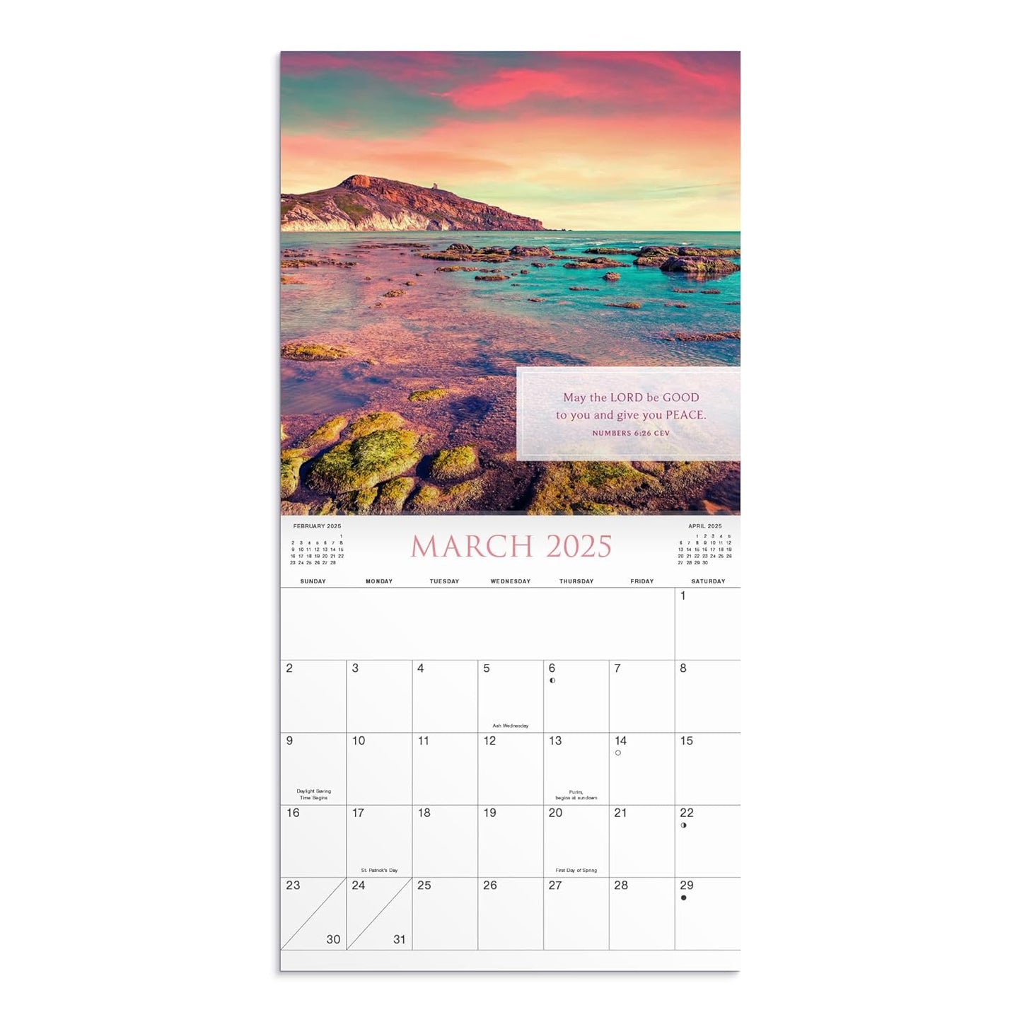 Bible Verses: A 2025 Inspirational DaySpring Wall Calendar