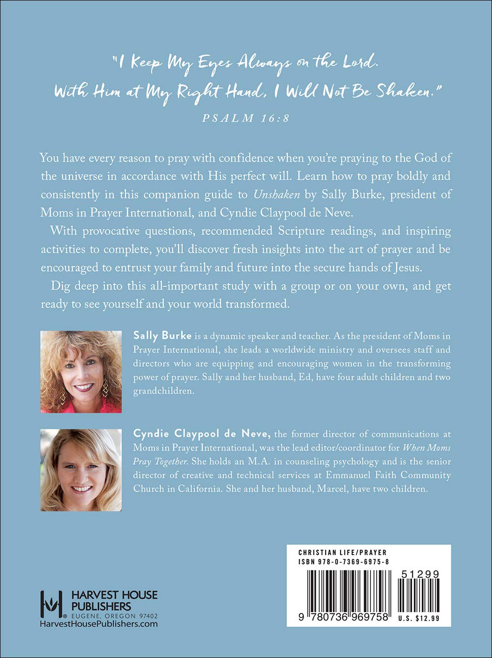 Unshaken Study Guide and Personal Reflections: Experience the Power and Peace of a Life of Prayer