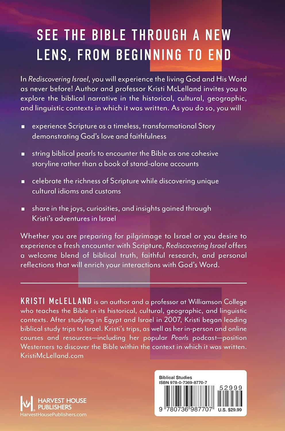 Rediscovering Israel: A Fresh Look at God's Story in Its Historical and Cultural Contexts