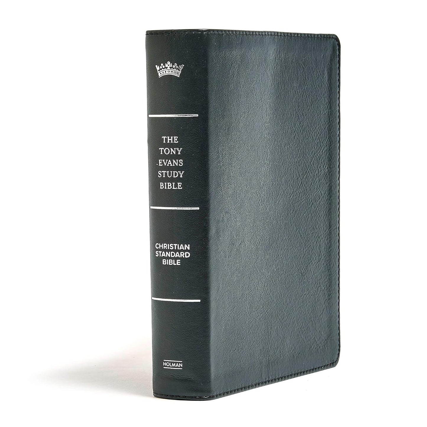 CSB Tony Evans Study Bible, Black Genuine Leather
