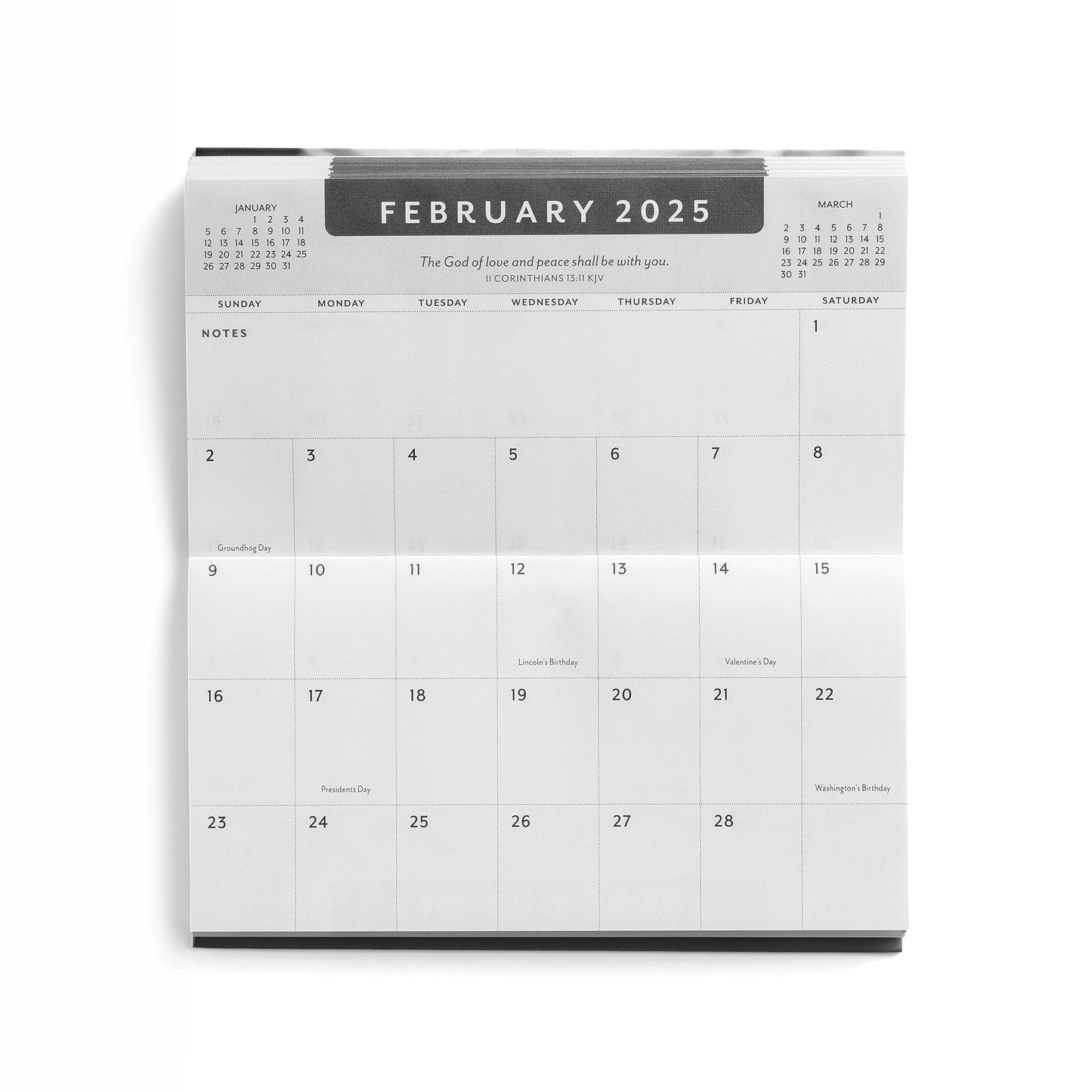 Blue and Gold Marble 2024 – 2025 Planner - 28-Month - 2 Year Pocket Calendar