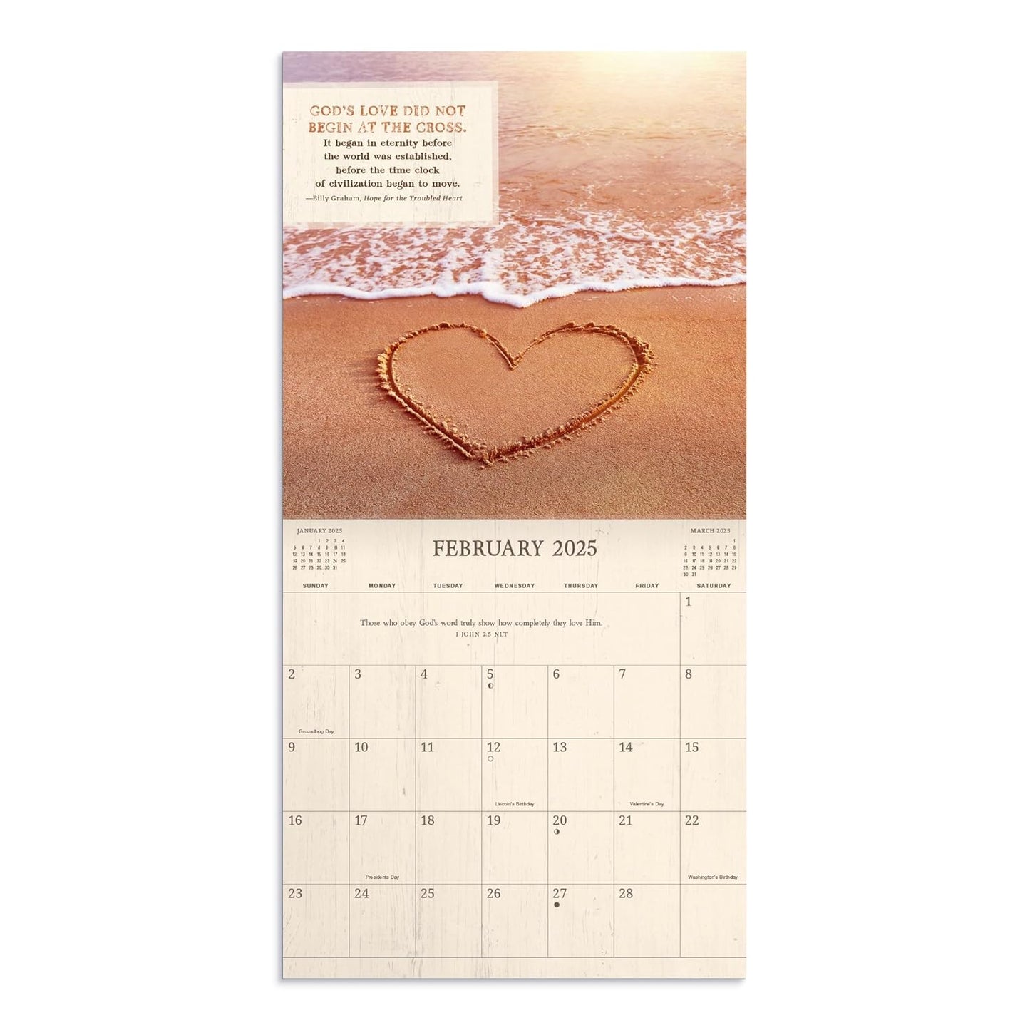 Billy Graham in Quotes: A 2025 Inspirational DaySpring Wall Calendar