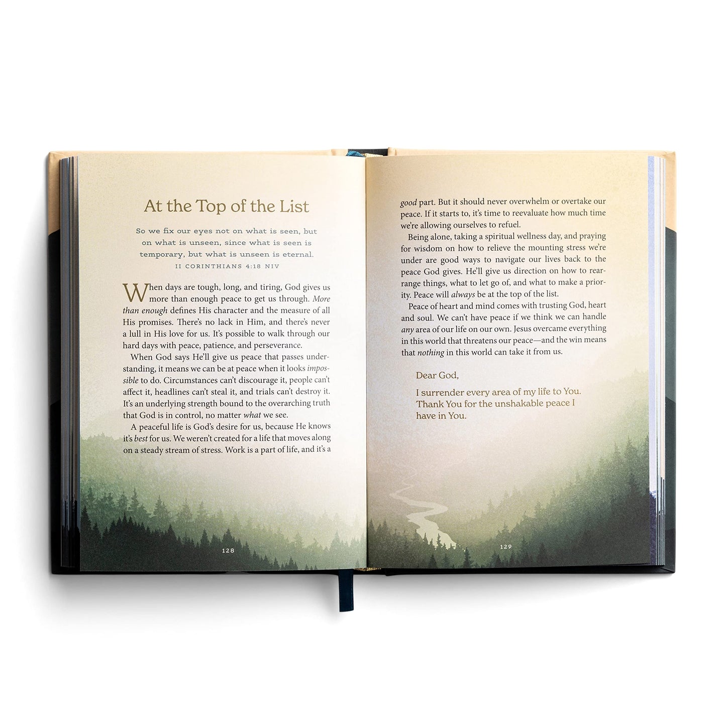 The Mountains are Calling: 90 Devotions for Peace & Solitude (Hardcover Devotional)