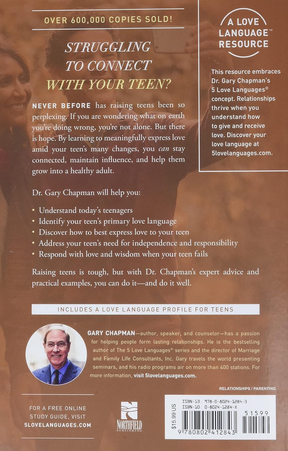 The 5 Love Languages of Teenagers: The Secret to Loving Teens Effectively