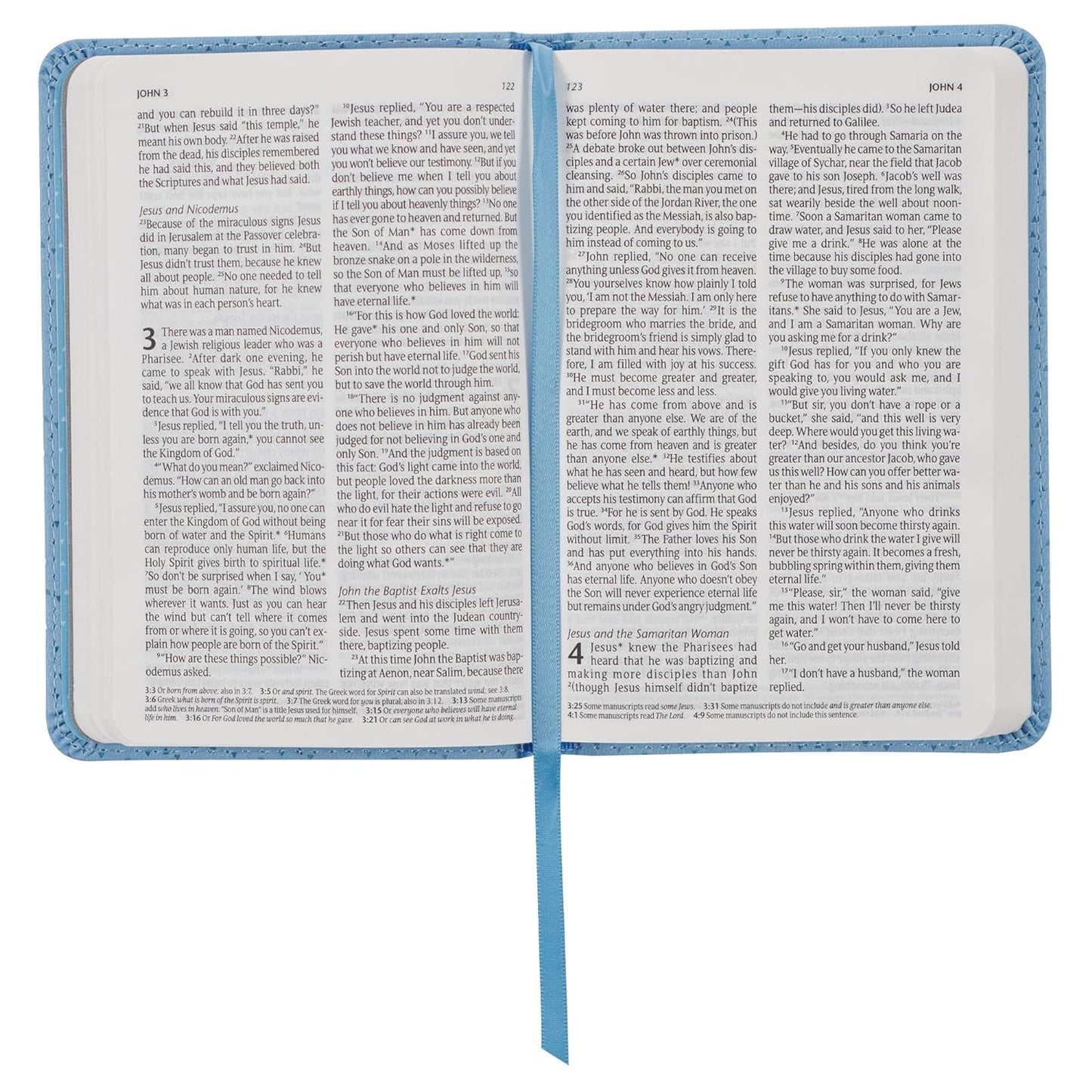 NLT New Testament with Psalms Holy Bible for Baby Boys