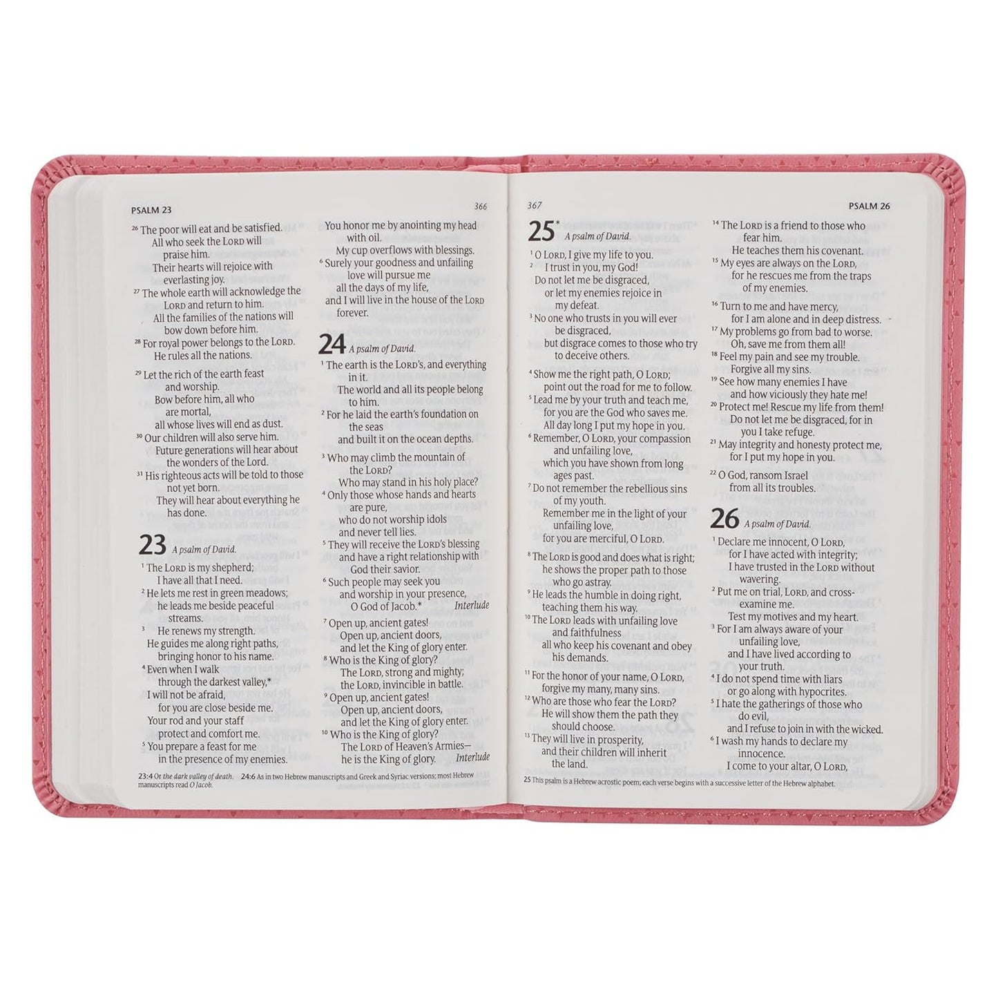 NLT New Testament with Psalms Holy Bible for Baby Girls